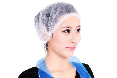 Pleated Bouffant Caps