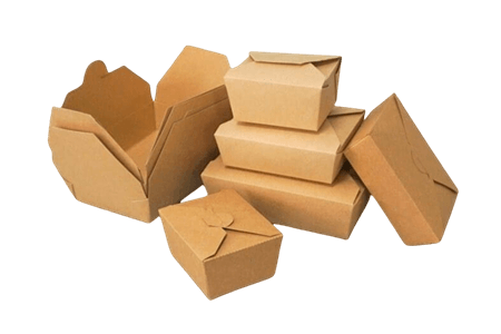 Brown Kraft Paper Food Boxes